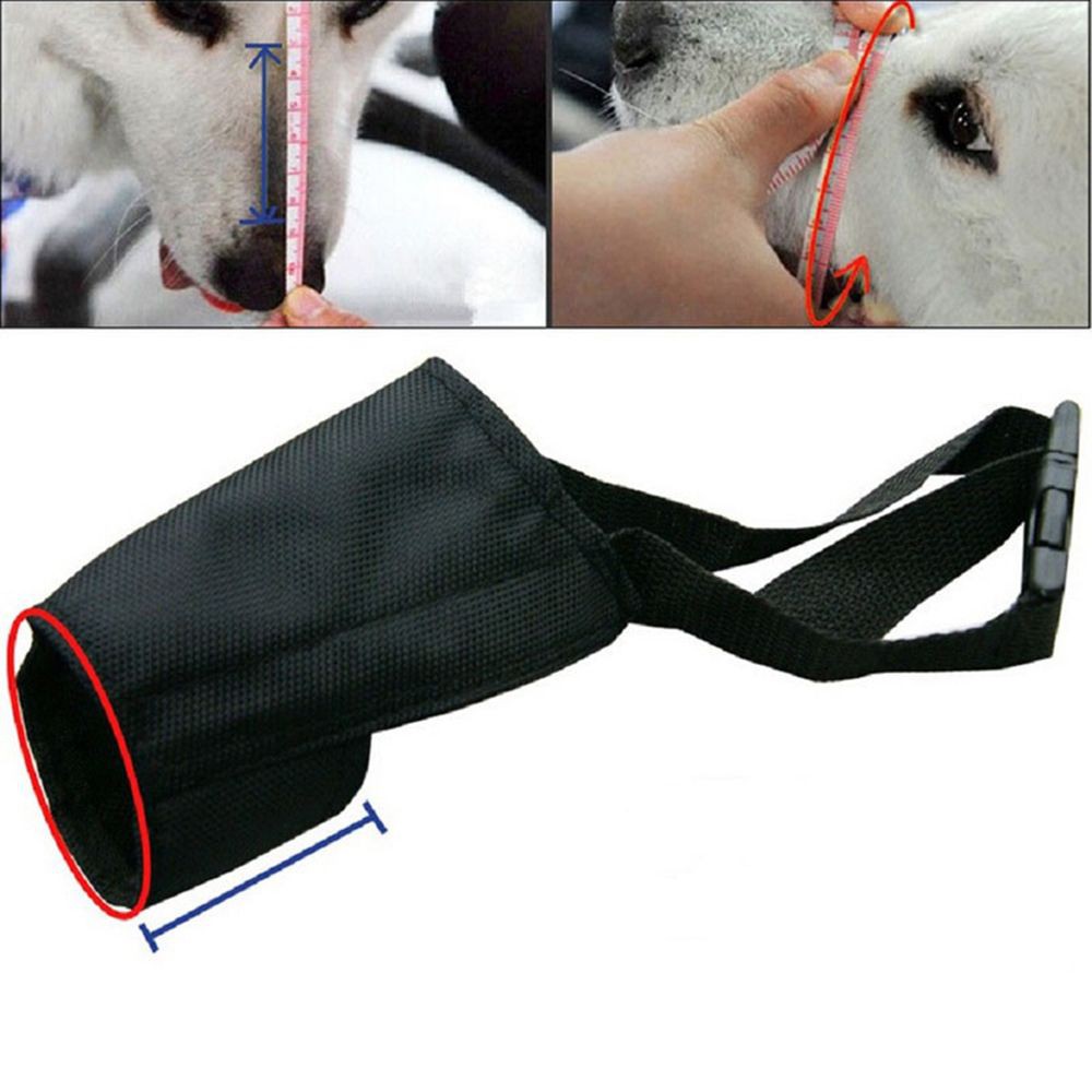 Rọ Mõm Bịt Miệng 4 Size Cho Thú Cưng