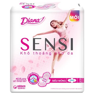 Diana sensi/sensi cool fresh 8 miếng