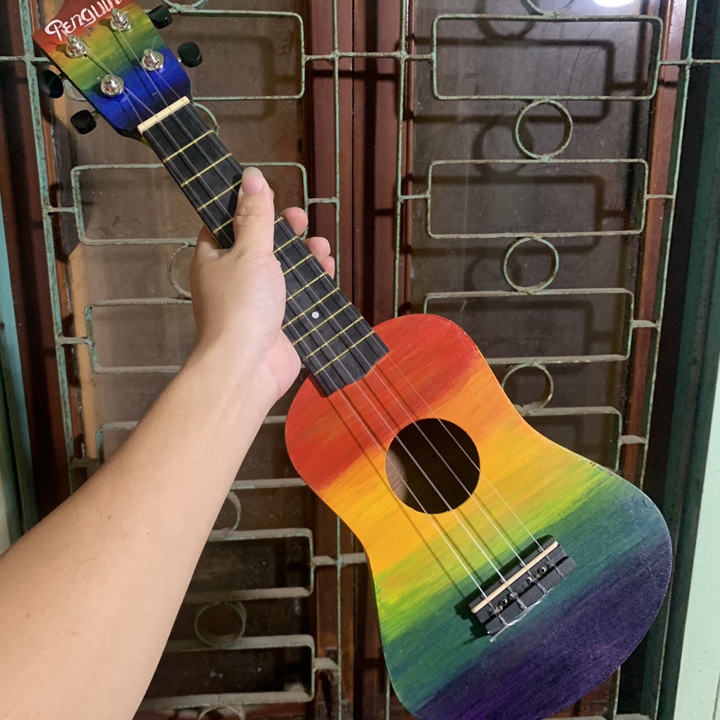 ĐÀN UKULELE SOPRANO 21INCH CẦU VỒNG