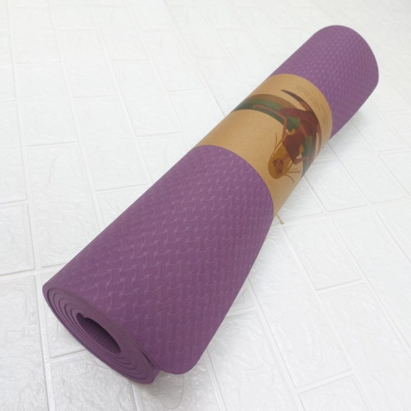 Thảm tập yoga định tuyến 6mm cao cấp