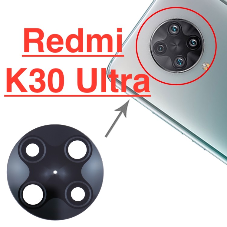 Mặt kính camera sau XIAOMI k30 Ultra dành để thay thế mặt kính camera trầy vỡ bể cũ linh kiện điện thoại thay thế