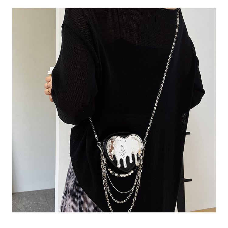 Túi Đeo Chéo Mini Mới Năm 2022 Đính Ngọc Trai Thời Trang Cho Nữ