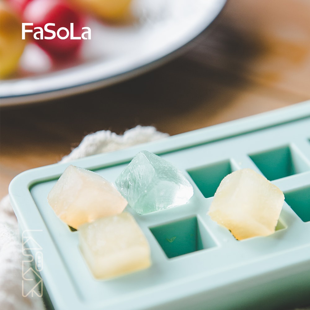 Khay đá silicon có nắp loại 20 viên FASOLA FSLJJ-068