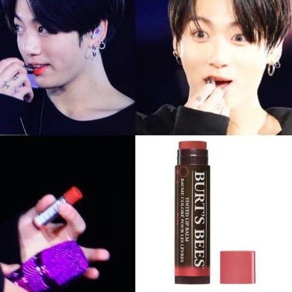 (Hàng Mới Về) Son Môi Dưỡng Ẩm Bts Jungkook Burts | BigBuy360 - bigbuy360.vn
