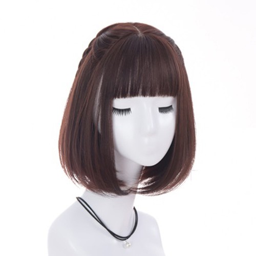 Tóc giả vic lửng cao cấp 517 😍FREESHIP😍 tóc nguyên đầu vic lửng, tóc vic lửng, tặng lưới chụp