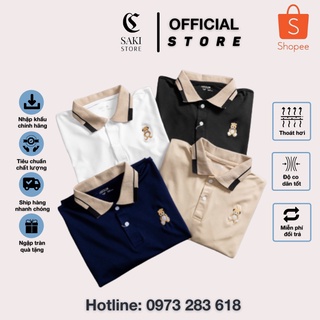 Áo polo nam cao cấp chất liệu cotton cá xấu mặc mát thoải mái,thấm hút mồ hôi