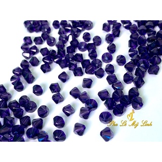 50 viên pha lê Swarovski nón 6mm chính hãng