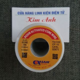 Thiếc hàn điện tử Asahi 0.8mm-400g
