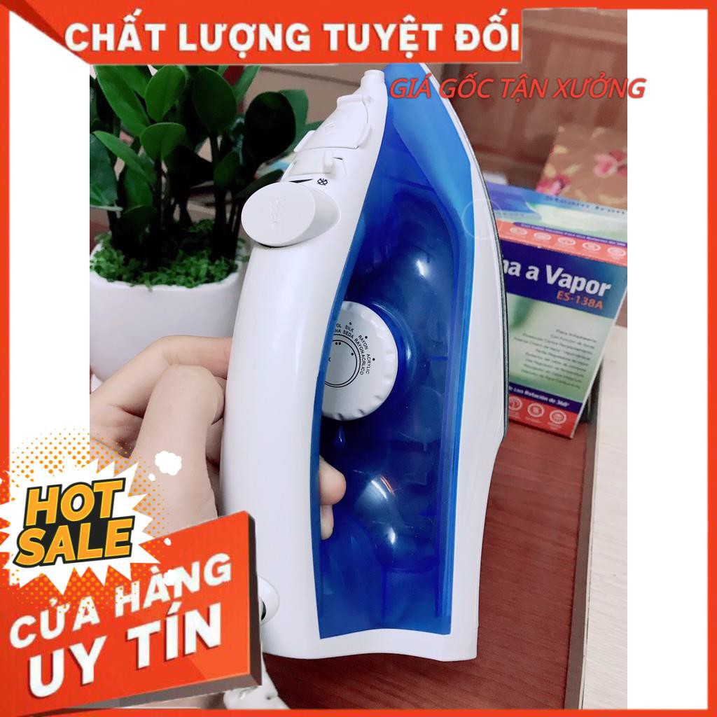 [ BH 12 tháng] Bàn là bàn ủi hơi nước cầm tay 2 in 1 Sokany Steam Iron model ES-138A công suất 1400W