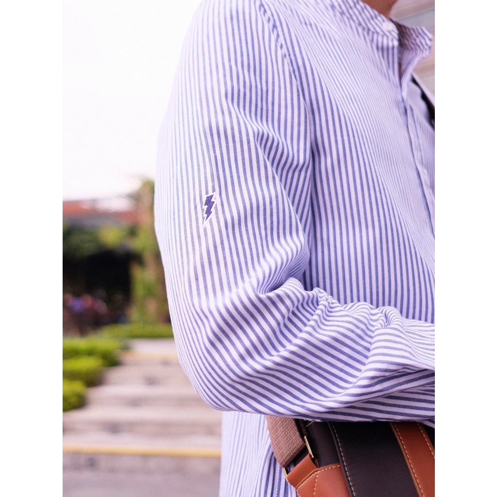 Áo sơ mi nam Lighting Bolt - vải cotton 100% - chính hãng Hayho Concept