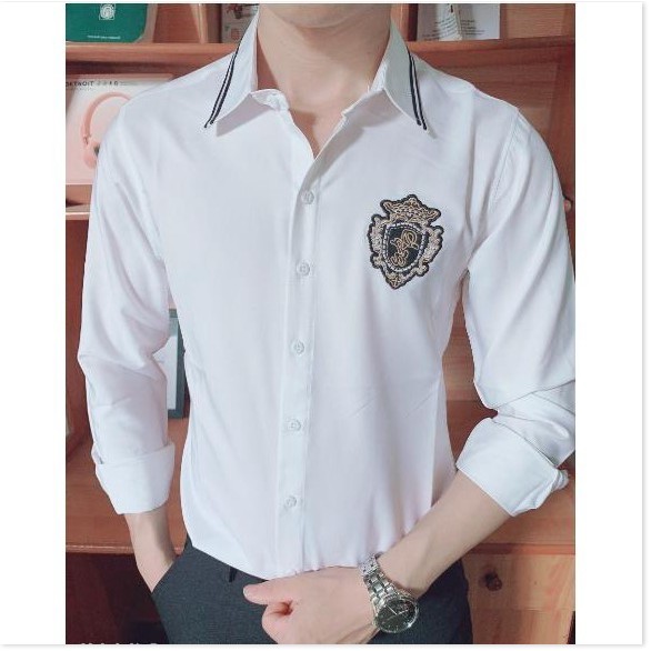 Áo Sơ Mi Nam Soái Ca Vải Chéo Mịn , Thoáng Mát. HP