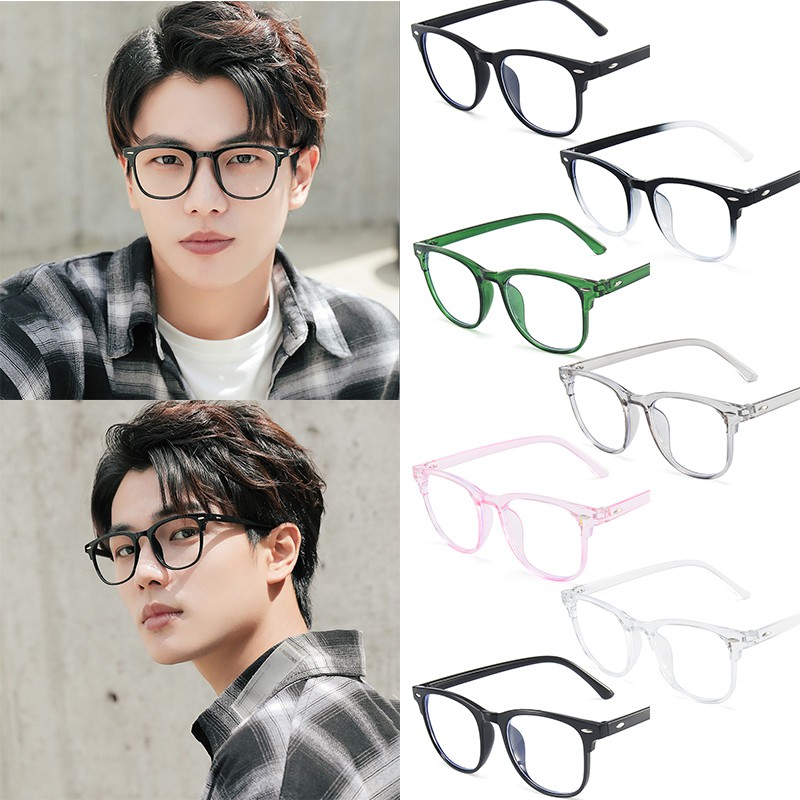 MATA Mắt Kính Gọng Vuông Chống Tia Uv Thời Trang Cho Nam Nữ