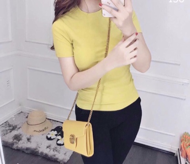 ÁO THUN ÔM TRƠN SIÊU XINH