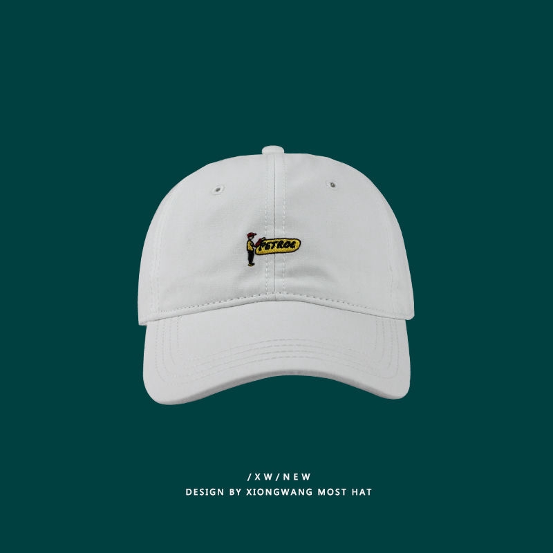 Mũ Lưỡi Trai Thêu Chữ Đơn Giản Thời Trang