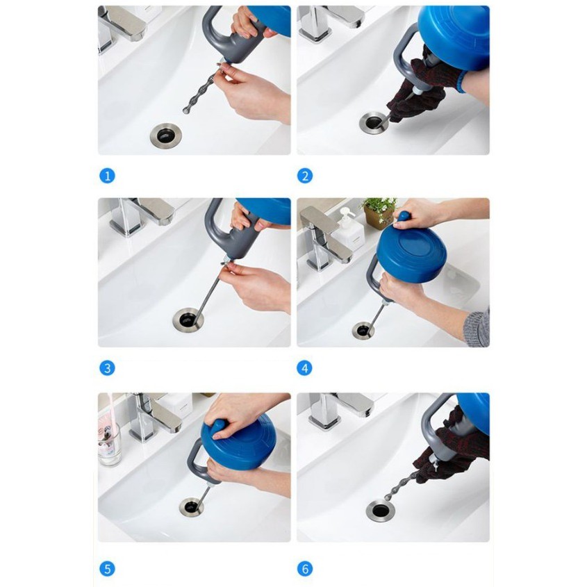 Dụng cụ thông cống thế hệ mới 10m