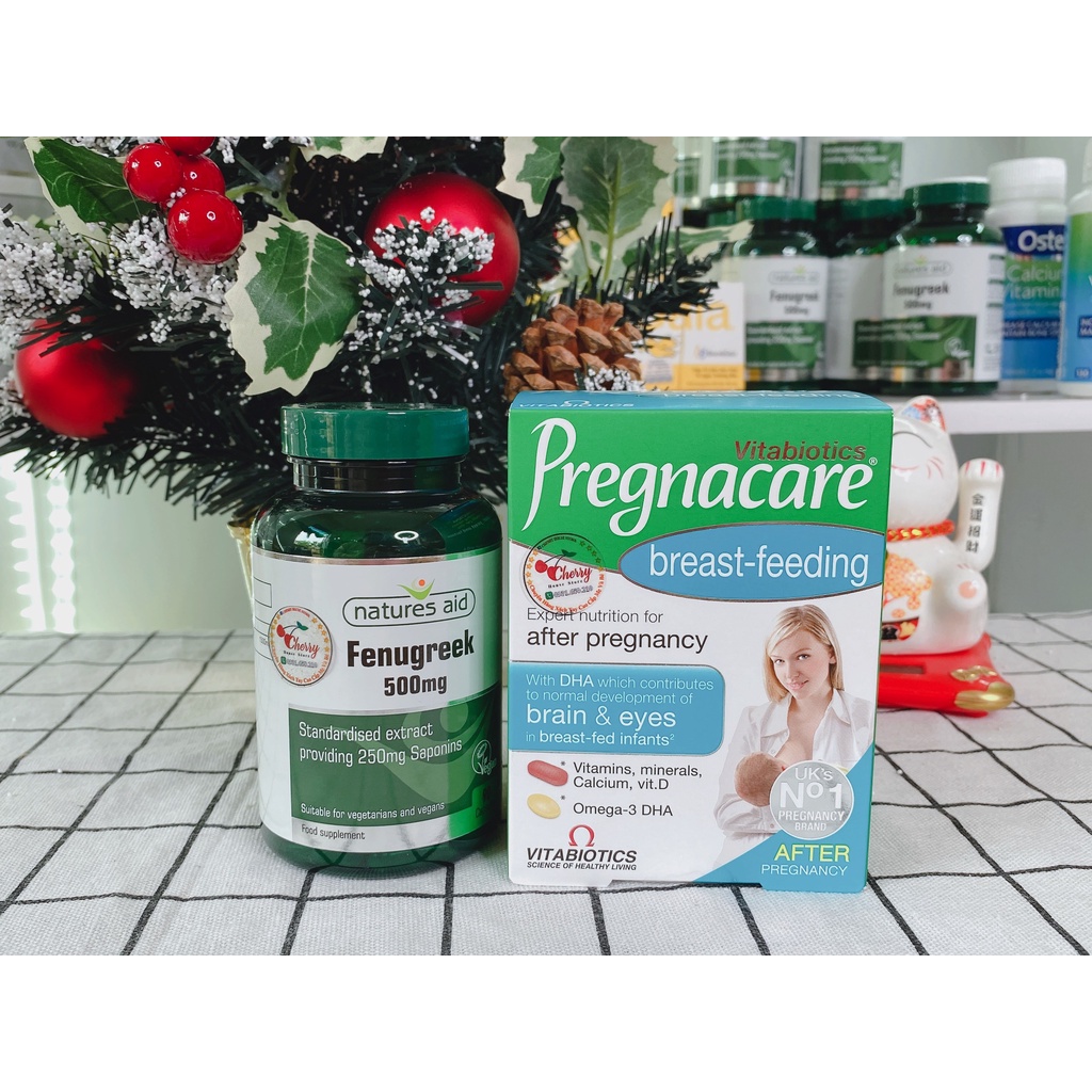 ✔️️️(Tặng Quà Xinh)Vitamin tổng hợp Pregnacare Breast feeding Bú Anh 84 viên