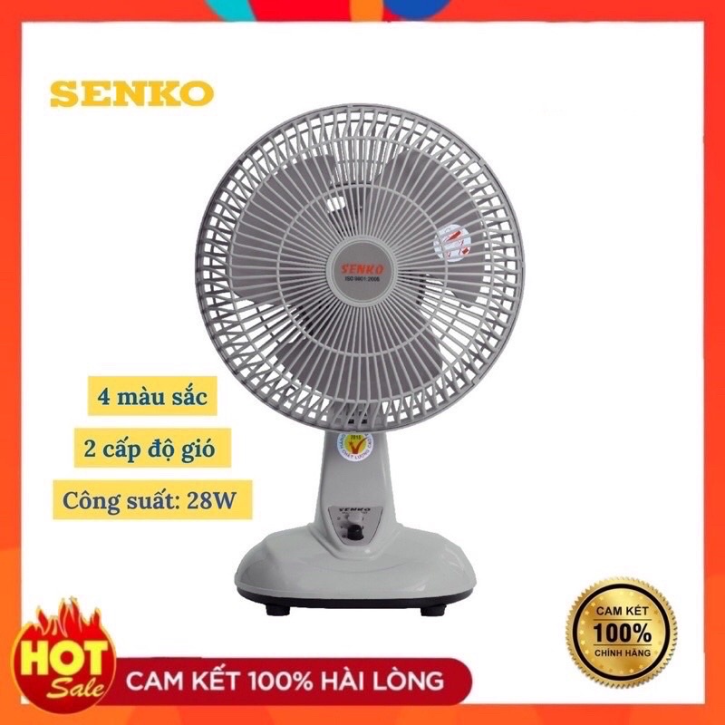 ♥️  Quạt bàn SENKO mini B102 , Hàng chính hãng - Bảo hành 12 tháng