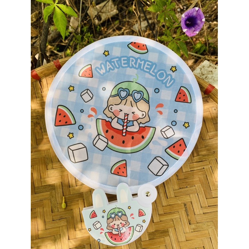 Quạt bung, xếp gấp gọn siêu dễ thương | BigBuy360 - bigbuy360.vn