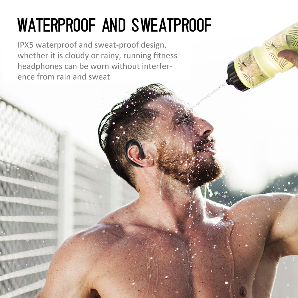 Tai nghe F88 không dây bluetooth truyền âm thanh qua xương độc đáo