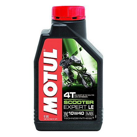 Dầu Nhớt Bán Tổng Hợp MOTUL Scooter Expert LE 10W40 Cho xe Tay ga - 800ml và 1 Lít Tùy Chọn