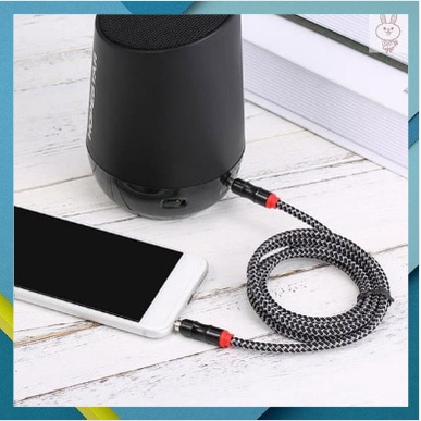 Dây AUX Kết Nối Loa 2 đầu 3.5mm, Jack dành cho audio kết nối âm thanh laptop, điện thoại, amply chân tròn 3 5 mm