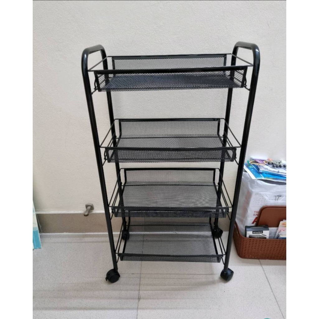 Kệ Đa Năng Có Bánh Xe, Xe Đẩy Spa Thích Hợp Cho phòng bếp ,Spa, Tiệm Tóc, Nail - hot nhất 2022