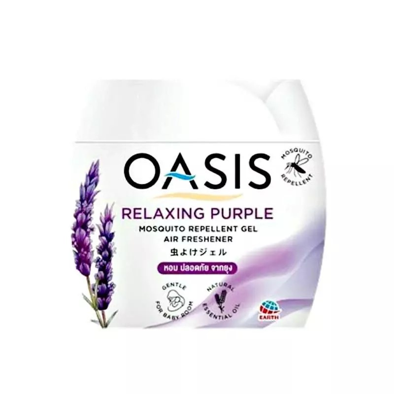 Sáp Thơm Đuổi Muỗi OASIS Thái Lan  Đuổi Muỗi Hiệu Quả, An Toàn Để Sử Dụng