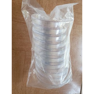 đĩa petri nhựa ( gói 10 cái)