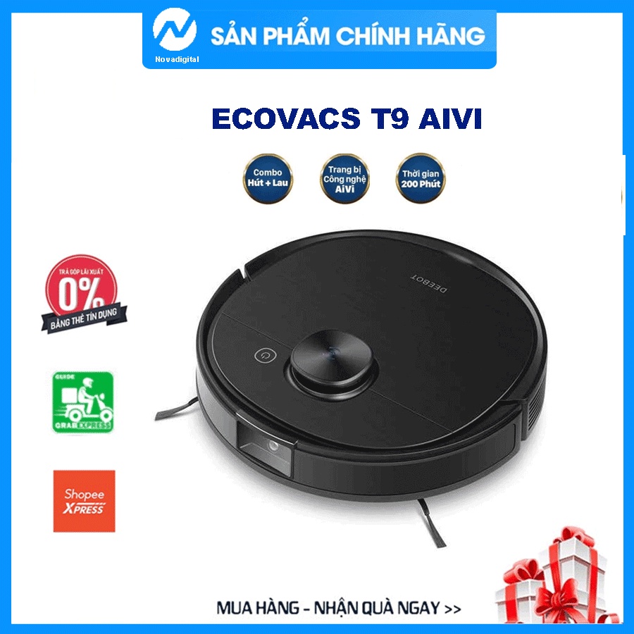 Robot hút bụi lau nhà Ecovacs Deebot T9 AIVI