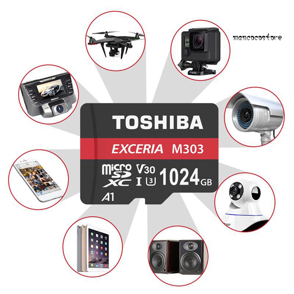 Thẻ Nhớ Micro Tf Cho Điện Thoại Oshiba 512g / 1t U3 Tf | BigBuy360 - bigbuy360.vn
