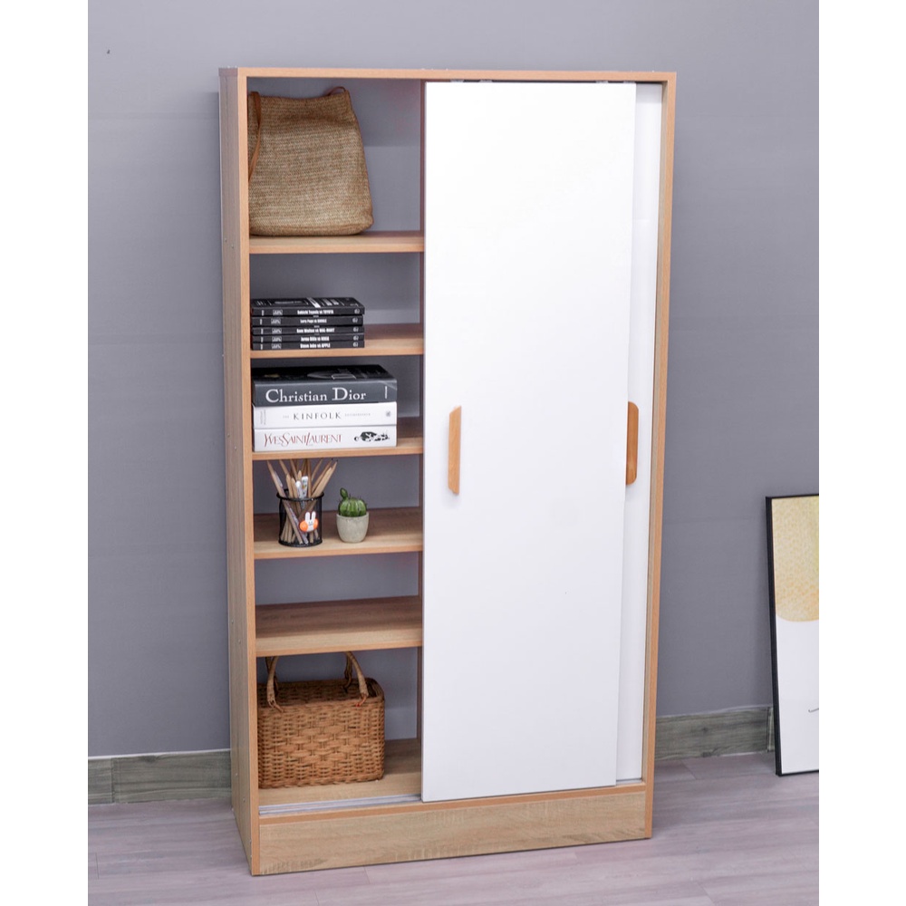 Tủ quần áo cánh lùa cao cấp thông minh đa năng 1.5m chính hãng, tủ quần áo trẻ em nhiều ngăn-GP151