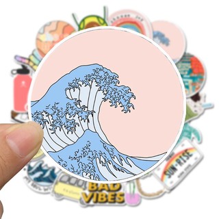 Set 35 miếng dán sticker Hey Summer