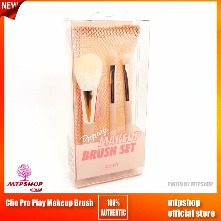 Bộ Cọ 3 Cây Clio Pro Play Makeup Brush