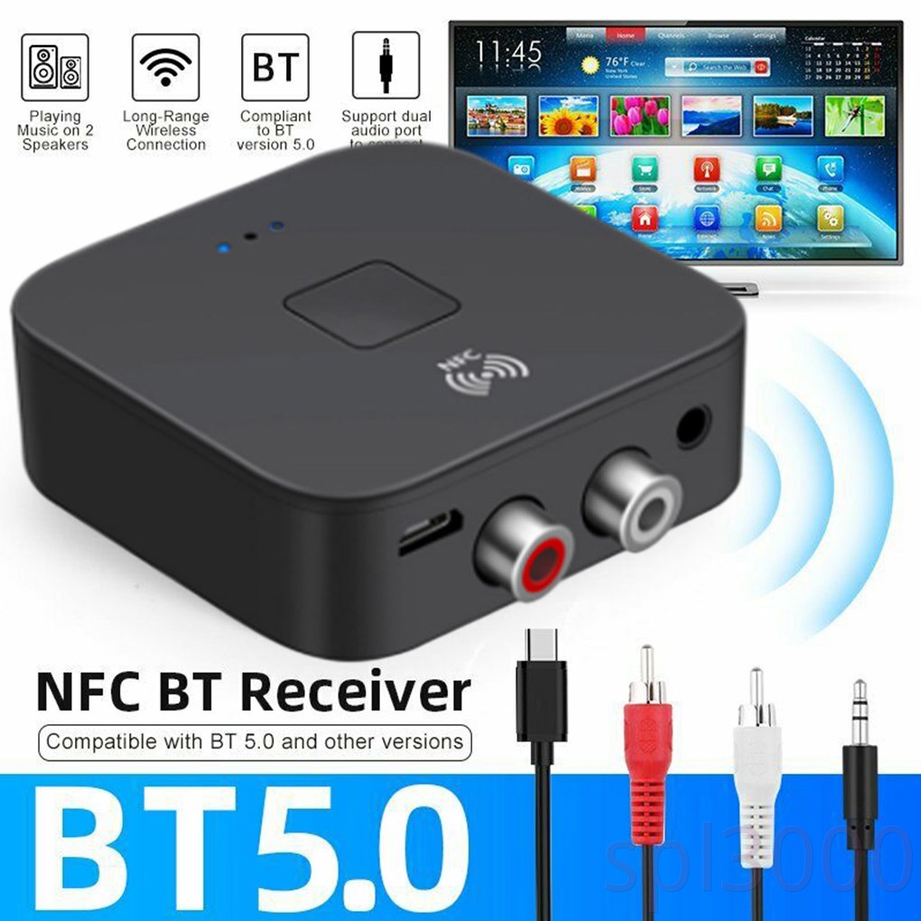 Thiết bị nhận âm thanh Bluetooth NFC cho xe hơi