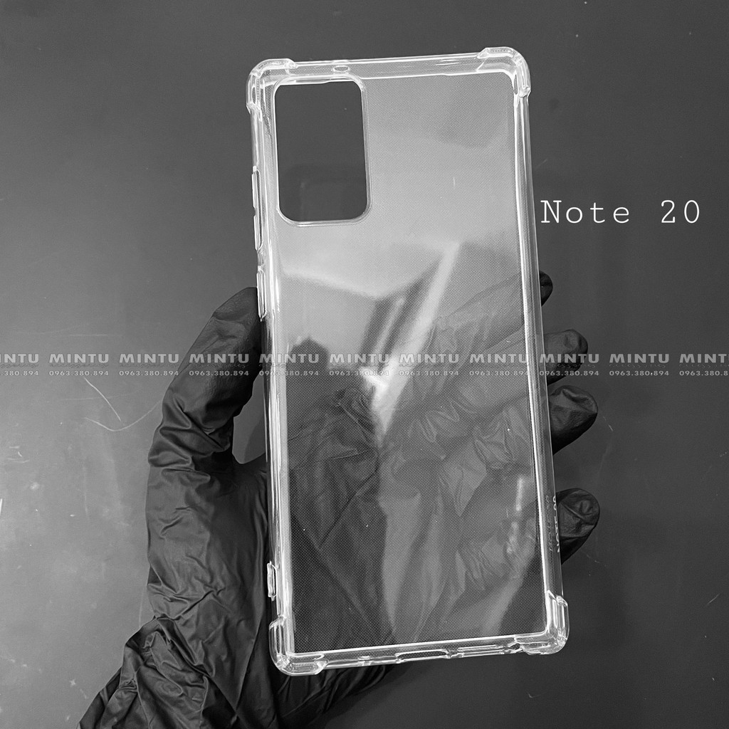 Ốp Samsung Note 20 / Note 20 Ultra trong suốt chống sốc bảo vệ camera