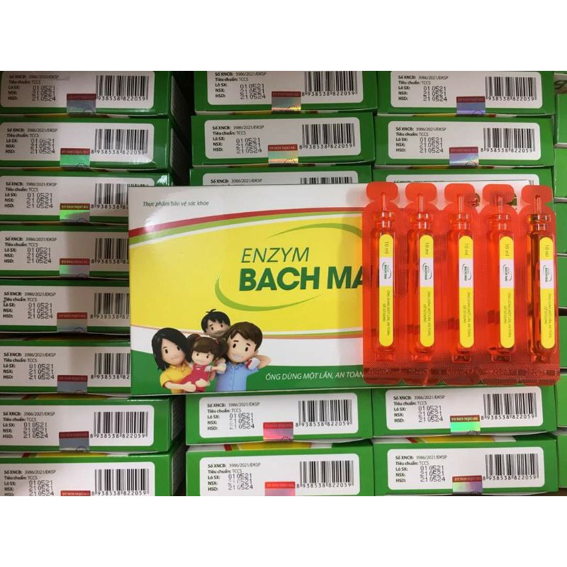 Enzym Bạch Mai - Giúp bé ăn ngủ ngon hơn- tăng cường sức đề kháng