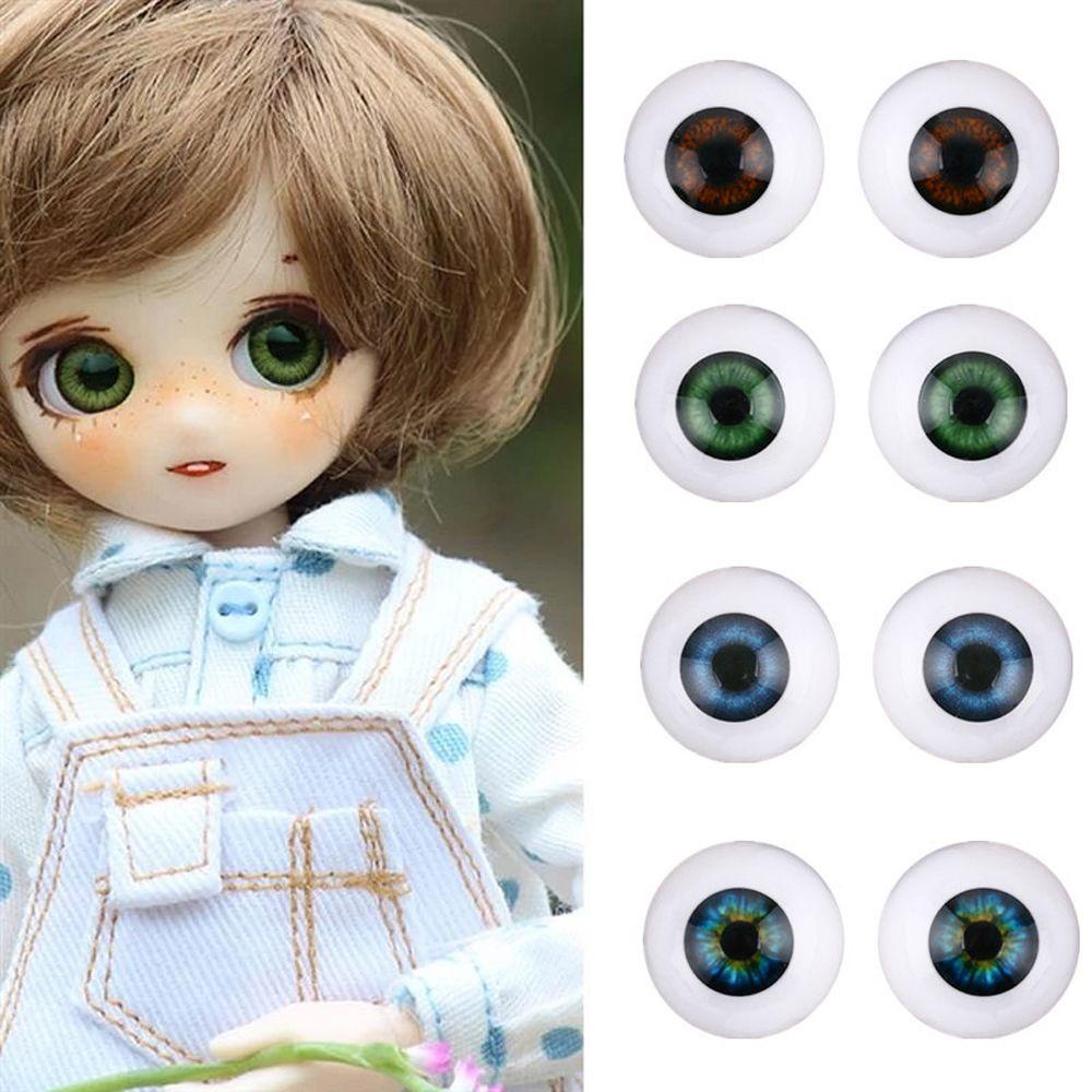 Mắt Nhựa 24 / 22 / 20mm Cho Búp Bê Bjd DIY