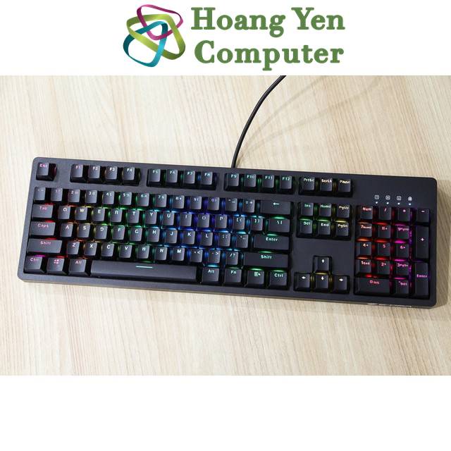 [2022 - RGB] Bàn Phím Cơ E-Dra EK3104 RGB V2 (E-DRA Switch, Chống Nước, Full Size) - BH 2 Năm Chính Hãng