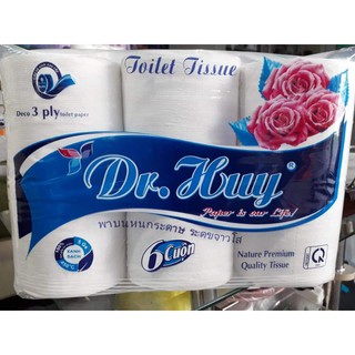 Giấy vệ sinh cao cấp 6 cuộn/lốc
