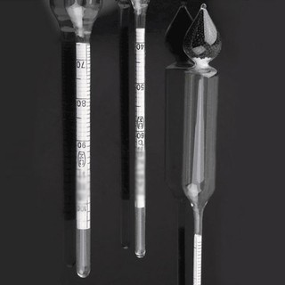 Set 3 dụng cụ đo nồng độ cồn + nhiệt kế + vỏ đựng