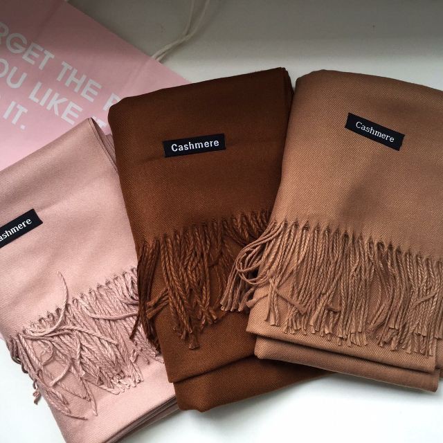 Khăn Quàng Cổ Mùa Đông Cashmere Thời Trang Cho Nữ