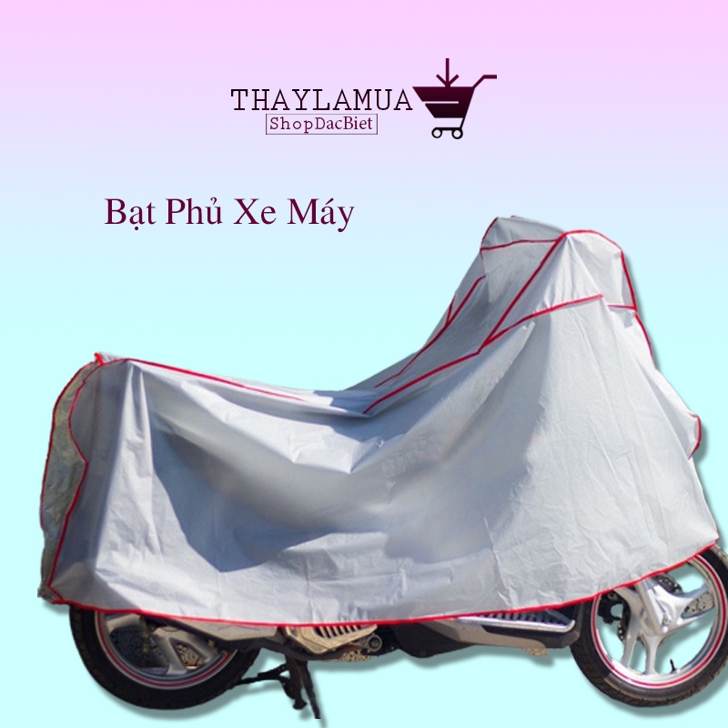 Bạt phủ xe máy che nắng che mưa
