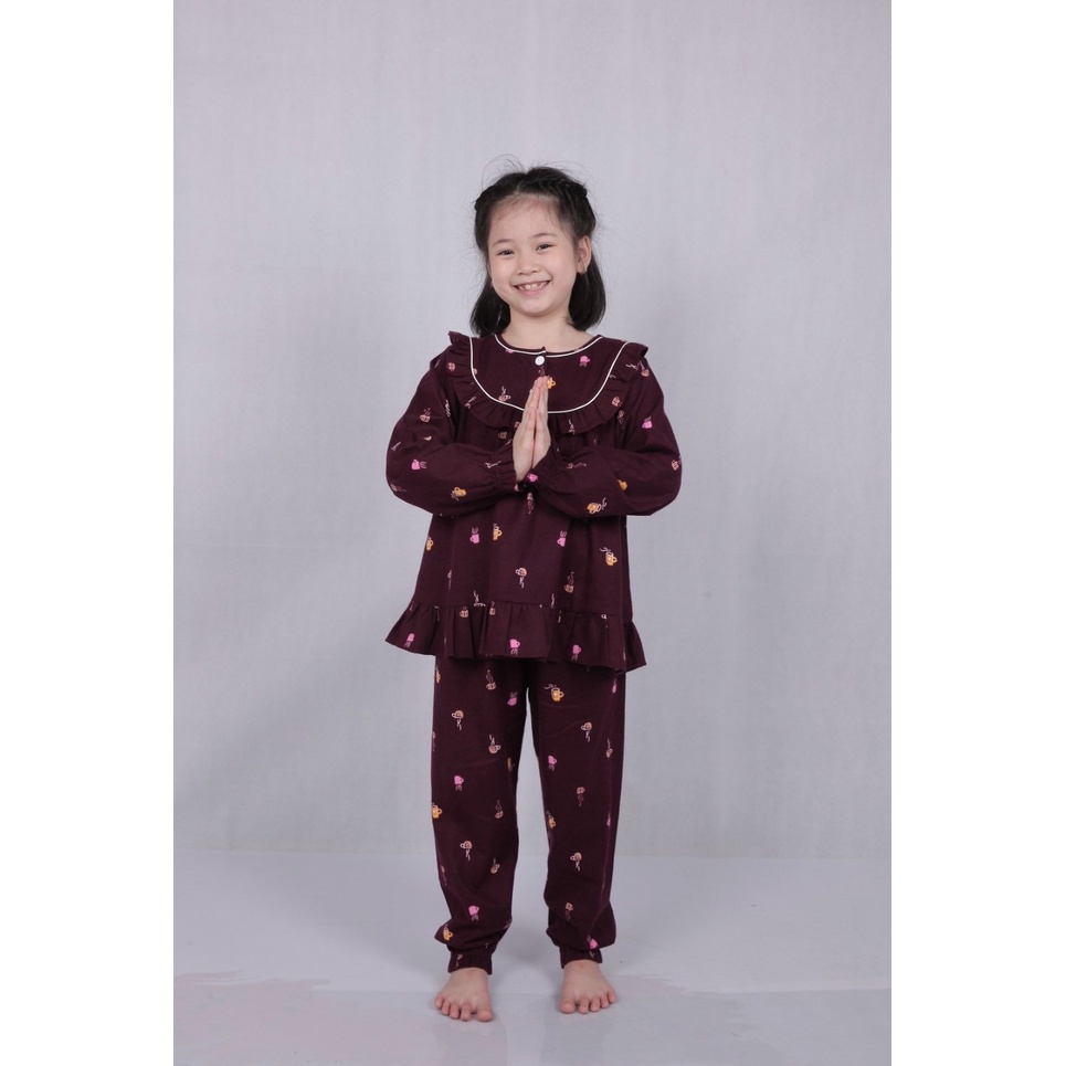 Bộ pyjama Beemon cà bông 2 màu BG
