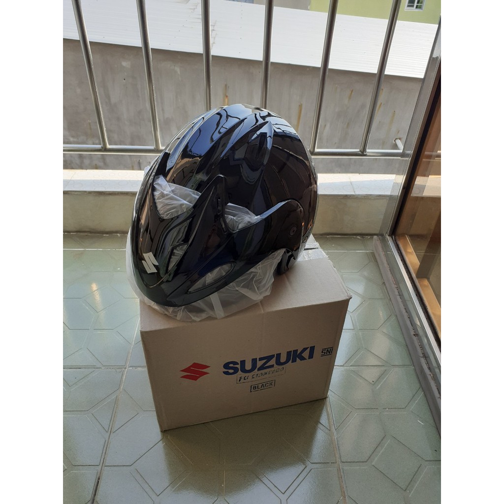 Mũ bảo hiểm 3/4 Suzuki nhập khẩu theo xe satria từ Indonesia