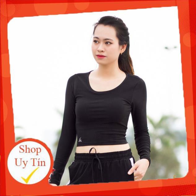 SALE TẾT Xả. Áo tập thể thao Croptop Dài tay tập gym, yoga , erobic ¹ ! ☭