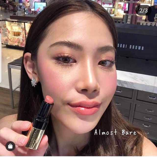 ✔️Son lì BobbiBrown #AlmostBare #Minisize 2,5g