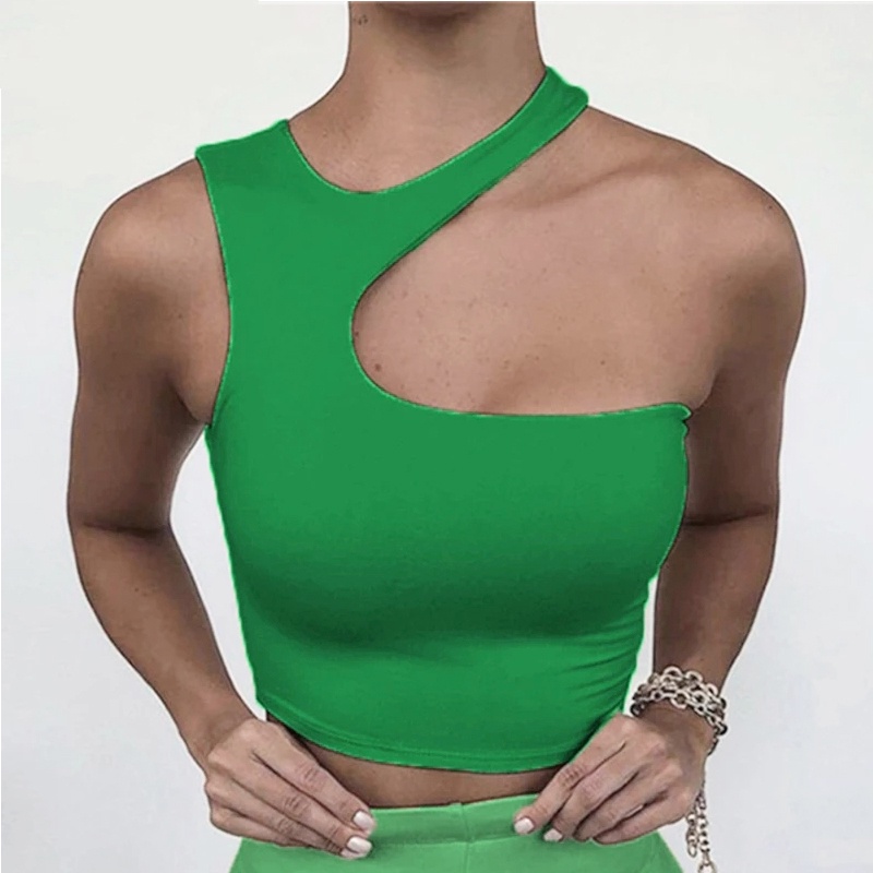 Áo kiểu croptop TODOBLACK thiết kế hở vai màu trơn phong cách thể thao thời trang mùa hè quyến rũ dành cho nữ