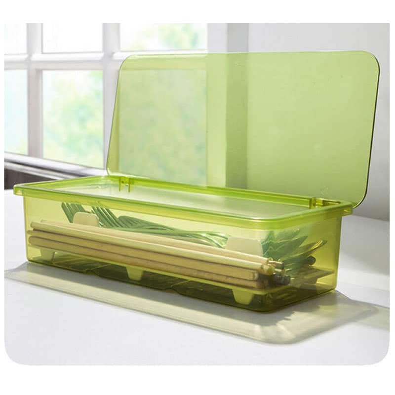 Hộp nhựa chopsticks đựng muỗng đũa,,,