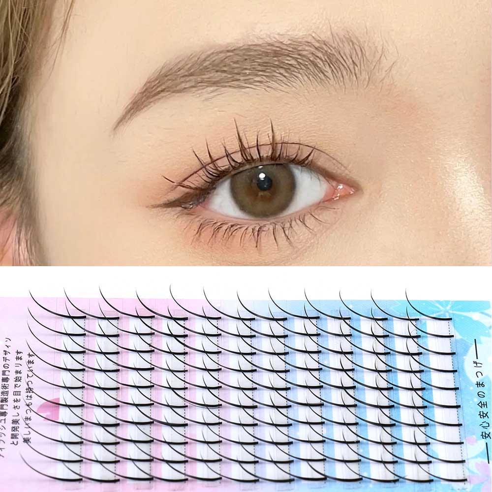 Bộ 120 Cụm Lông Mi Nối Dài Trang Điểm Mắt Tự Nhiên Lâu Trôi OKDEALS