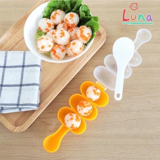 Khuôn lắc cơm viên tròn ăn dặm cho bé